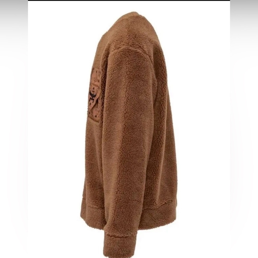 🔥24HR SALE🔥 NWT mcm monogram-pocket fleece sweatshirt - Picture 4 of 9